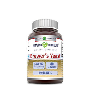 Brewer&#39;s Yeast - 240 Tablets &#40;80 Servings&#41;  | GNC